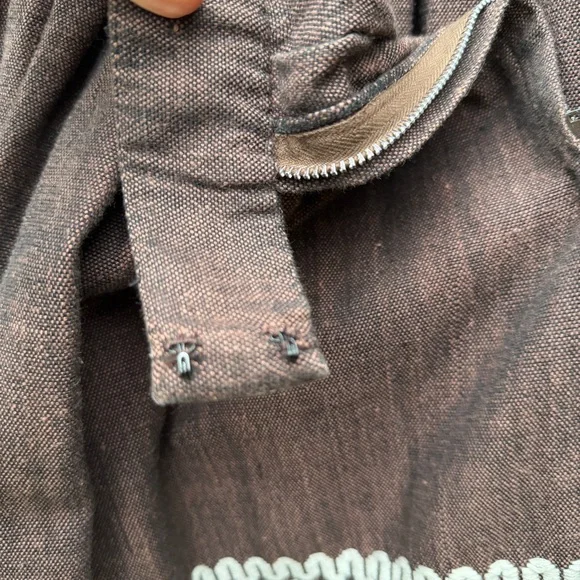 Vintage Woven Ethnic Embroidered Guatemalan Skirt - Picture 8 of 9